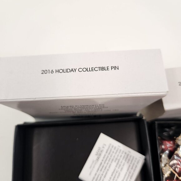 Avon Collectible Charm Bracelet & Pin Bundle 2014 2016 125th Anniversary NEW - Picture 3 of 8